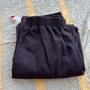 Chic VF Jeanswear Brown Elastic Waist Casual Khaki Pants Petite 10P